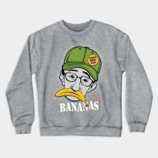 Bananas - Alternative Movie Poster Crewneck Sweatshirt